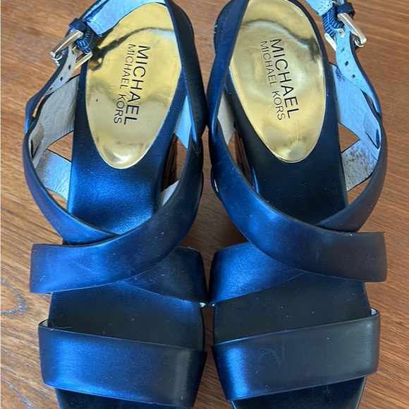 Black Michael Kors Sandals - Picture 2 of 4